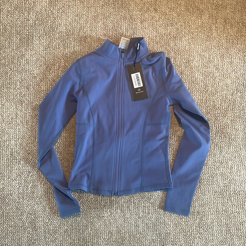 No & Tee Rally - Zip Up Jacket in Slate Blue 
Size - M 
NWT 
NEVER WORN